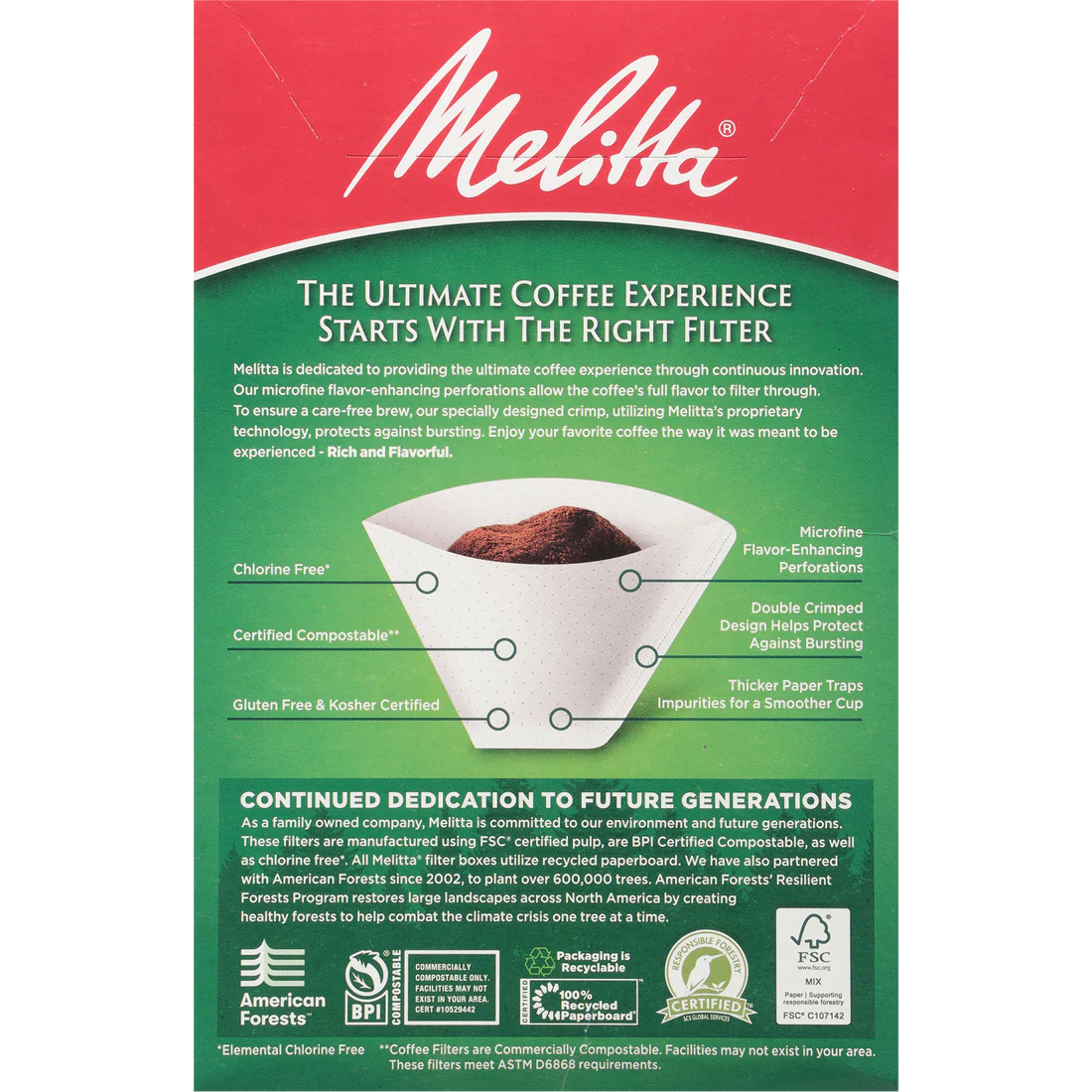 Melitta Coffee Filters #4