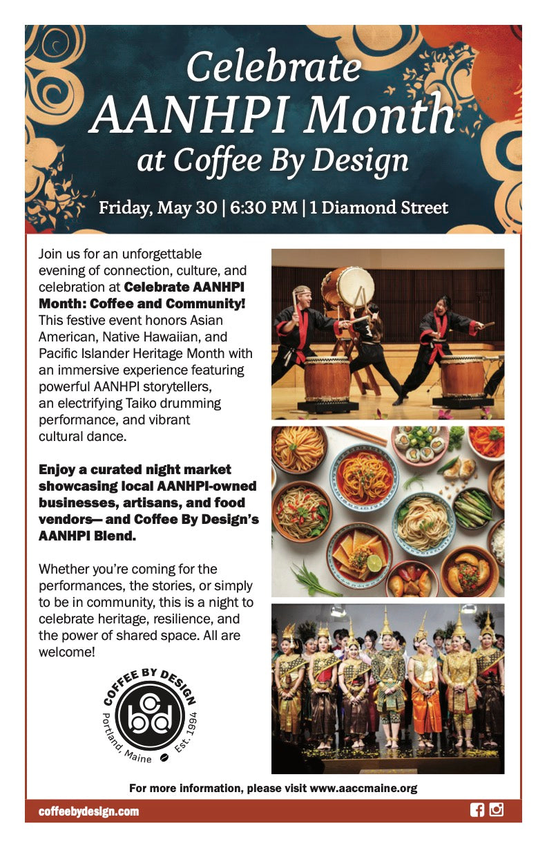 Friday, May 30 Celebrate AANHPI Month: Coffee and Community!