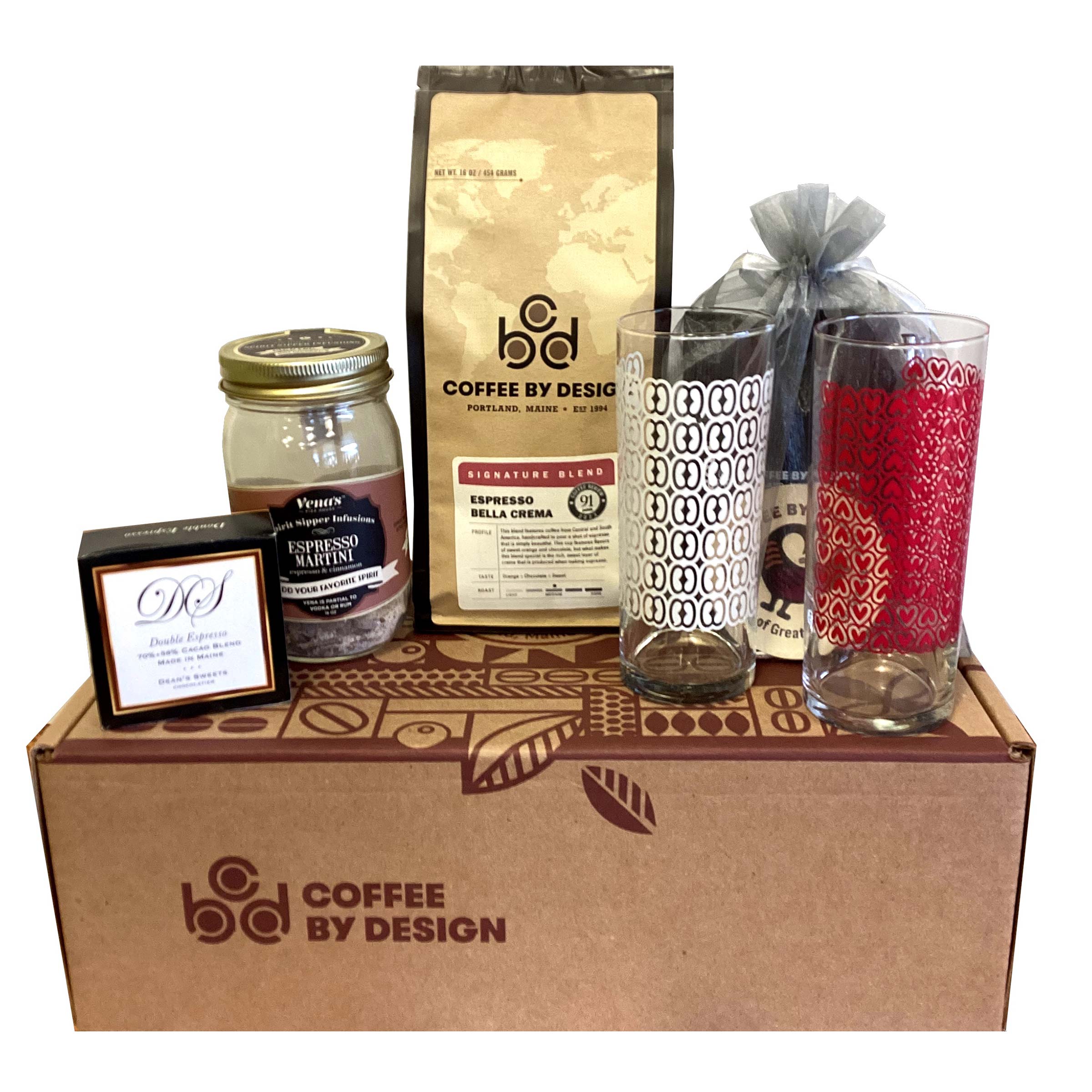 Coffee and Cocktails Gift Box