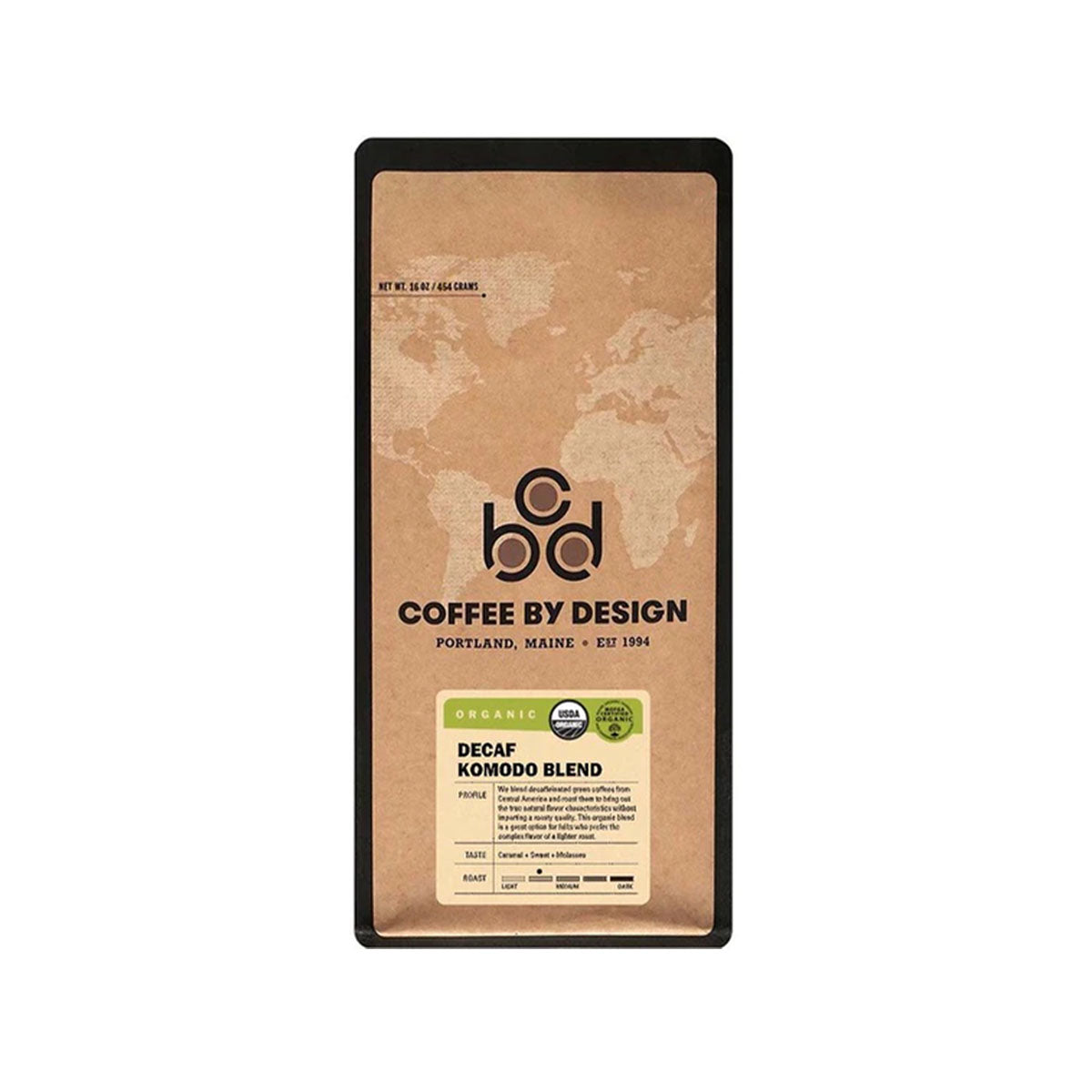 Decaf Organic Komodo Blend