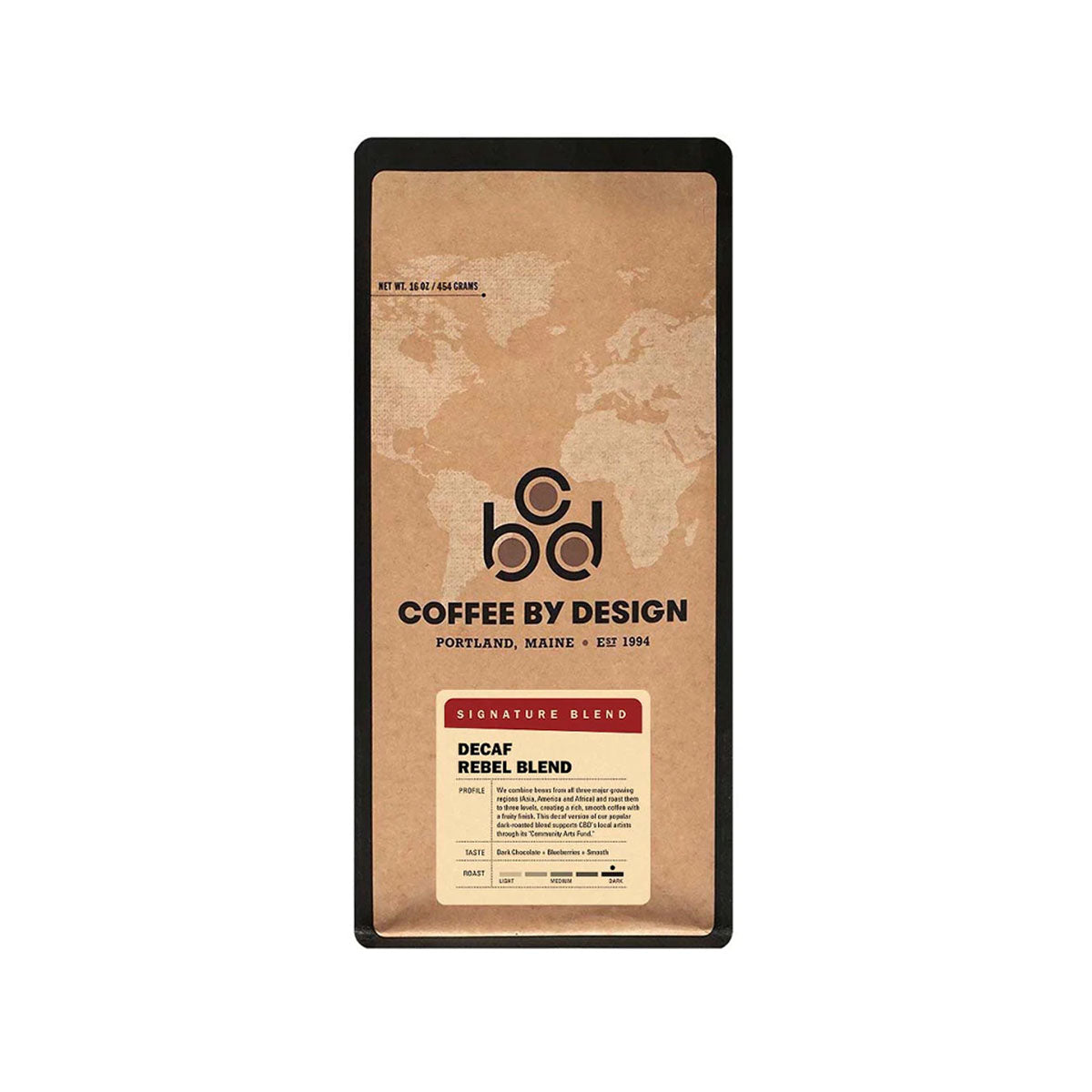 Decaf Design Decaf Rebel Blend – Coffee By Design