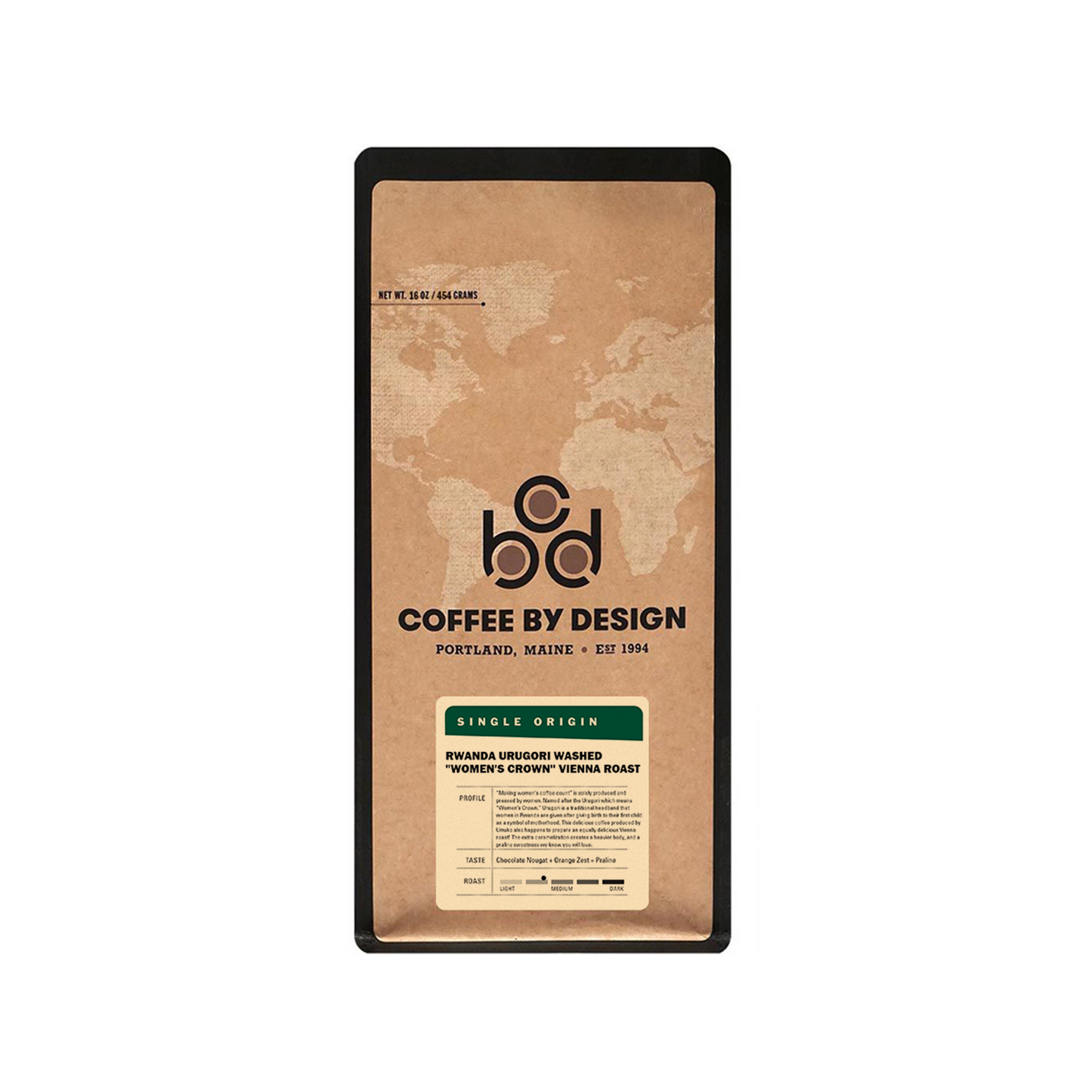 Rwanda Urugori "Women's Crown" Micro-lot Vienna Roast