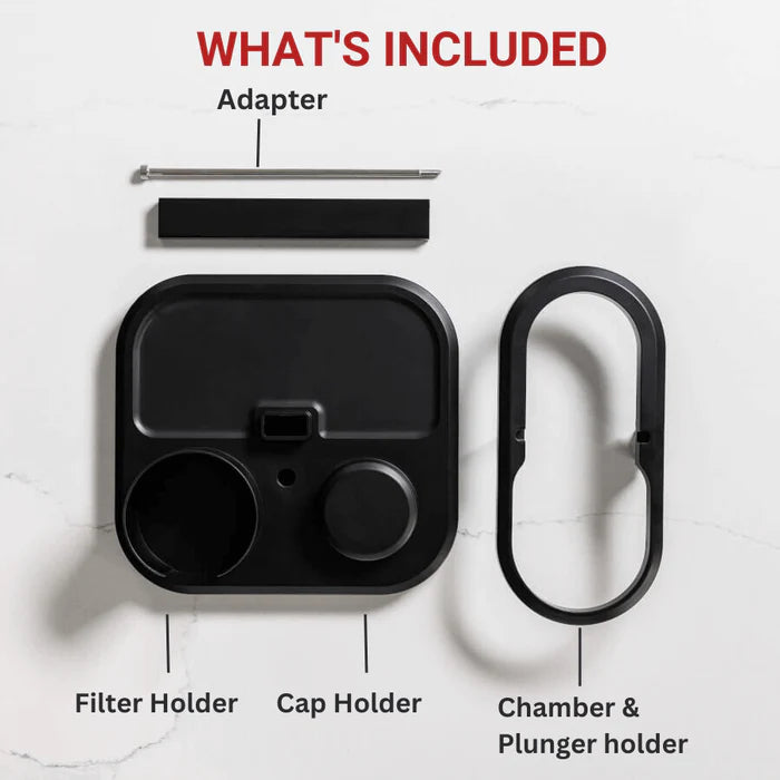 Altura The RACK Hängeregale Für AeroPress – Platzsparender Halter Für Küchenschrank (Weiß)