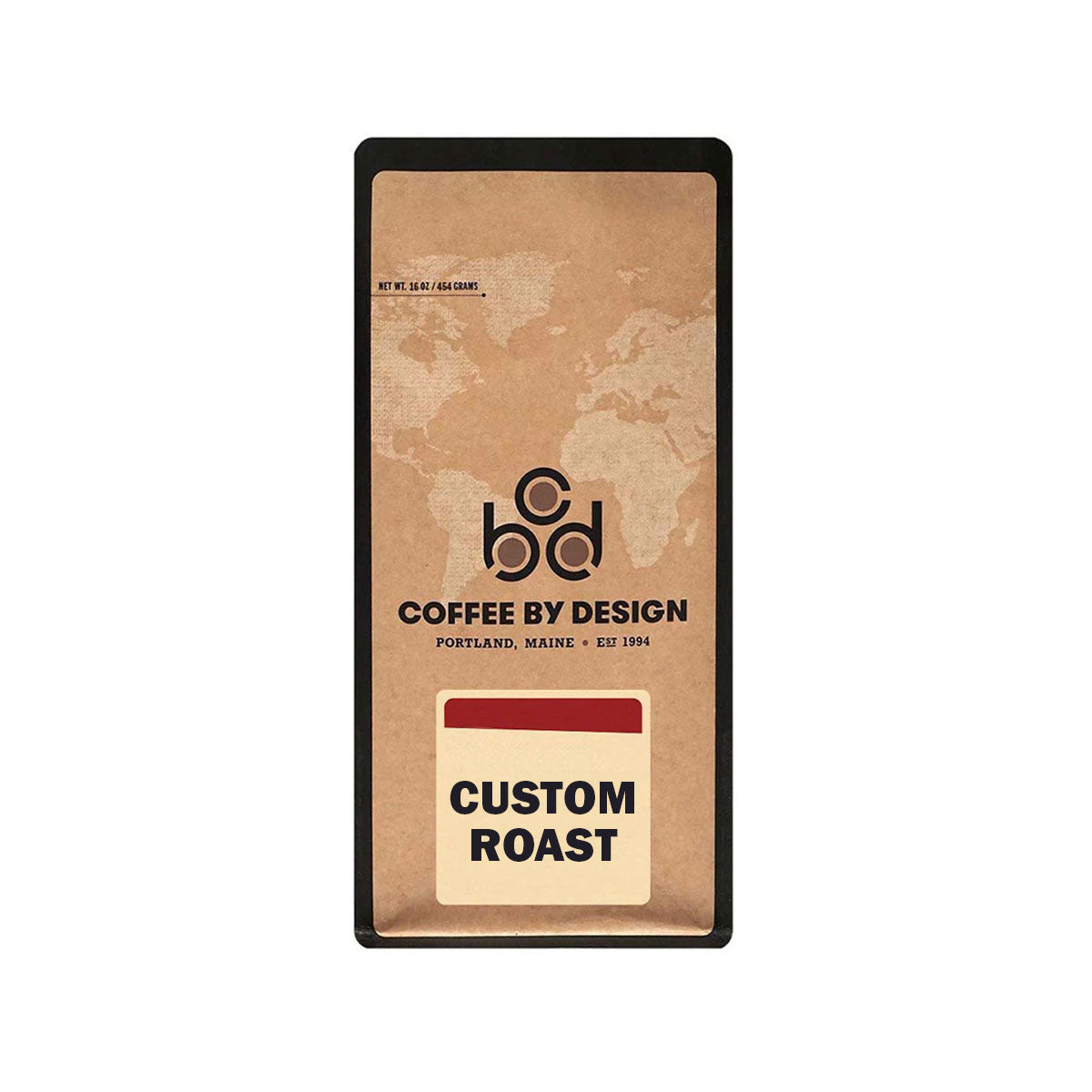 Photo of Custom Roast - 1/2 Caf French - 1LB - Cone Filter